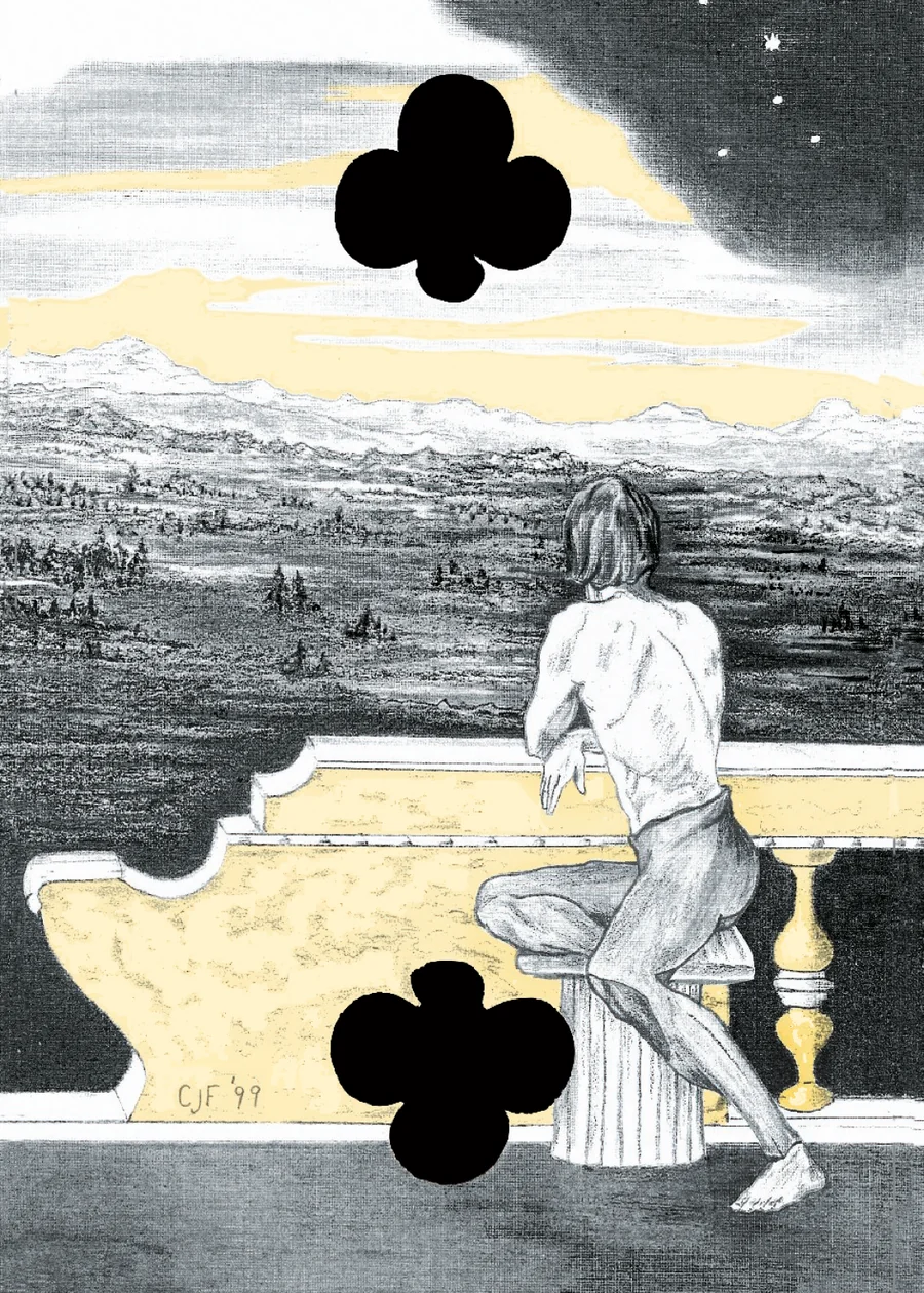 2 of Clubs — The Friends from the Playing Card Oracles deck