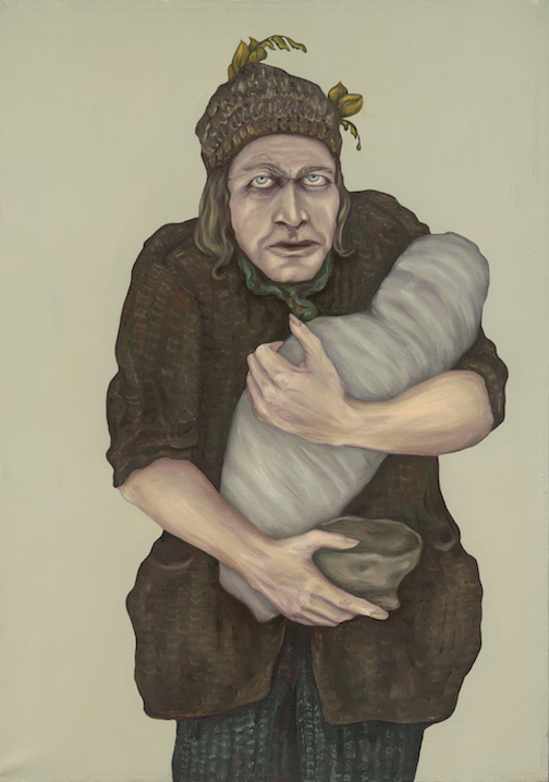 Three of Spades — The Beggar — artwork by C.J. Freeman