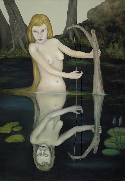 Five of Hearts — Fata Morgana — artwork by C.J. Freeman