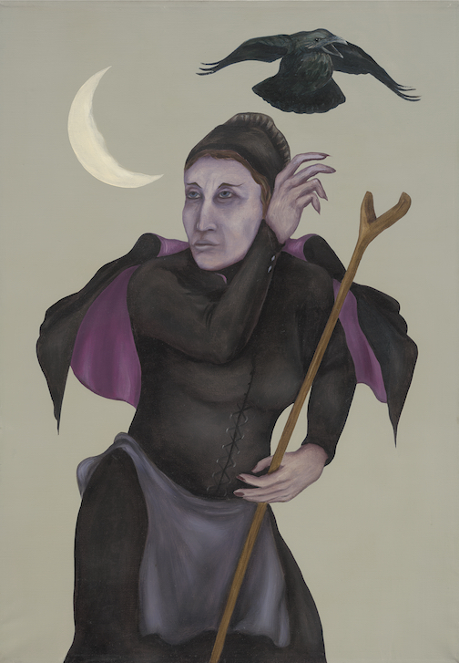 Eight of Clubs — Wicca — artwork by C.J. Freeman