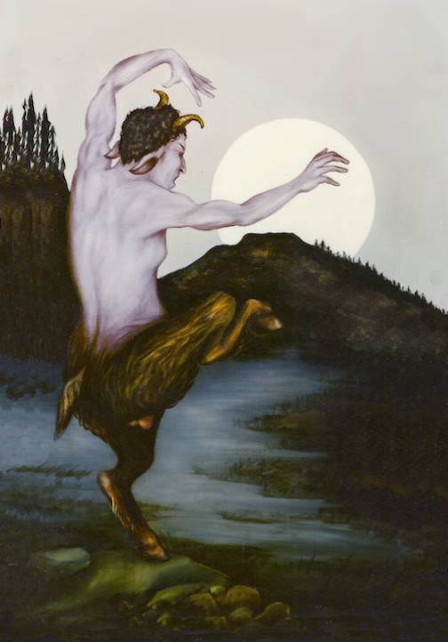 Eight of Hearts — The Faun — artwork by C.J. Freeman