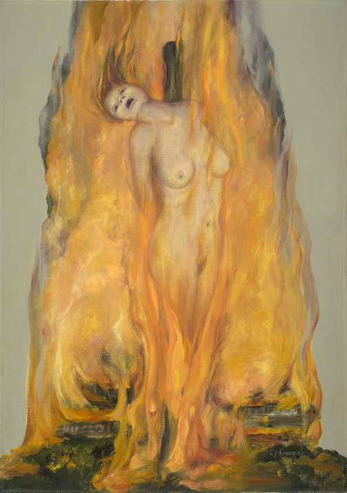Eight of Spades — The Curse — artwork by C.J. Freeman