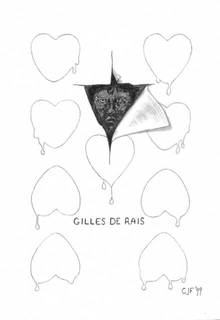 Nine of Hearts — artwork by C.J. Freeman