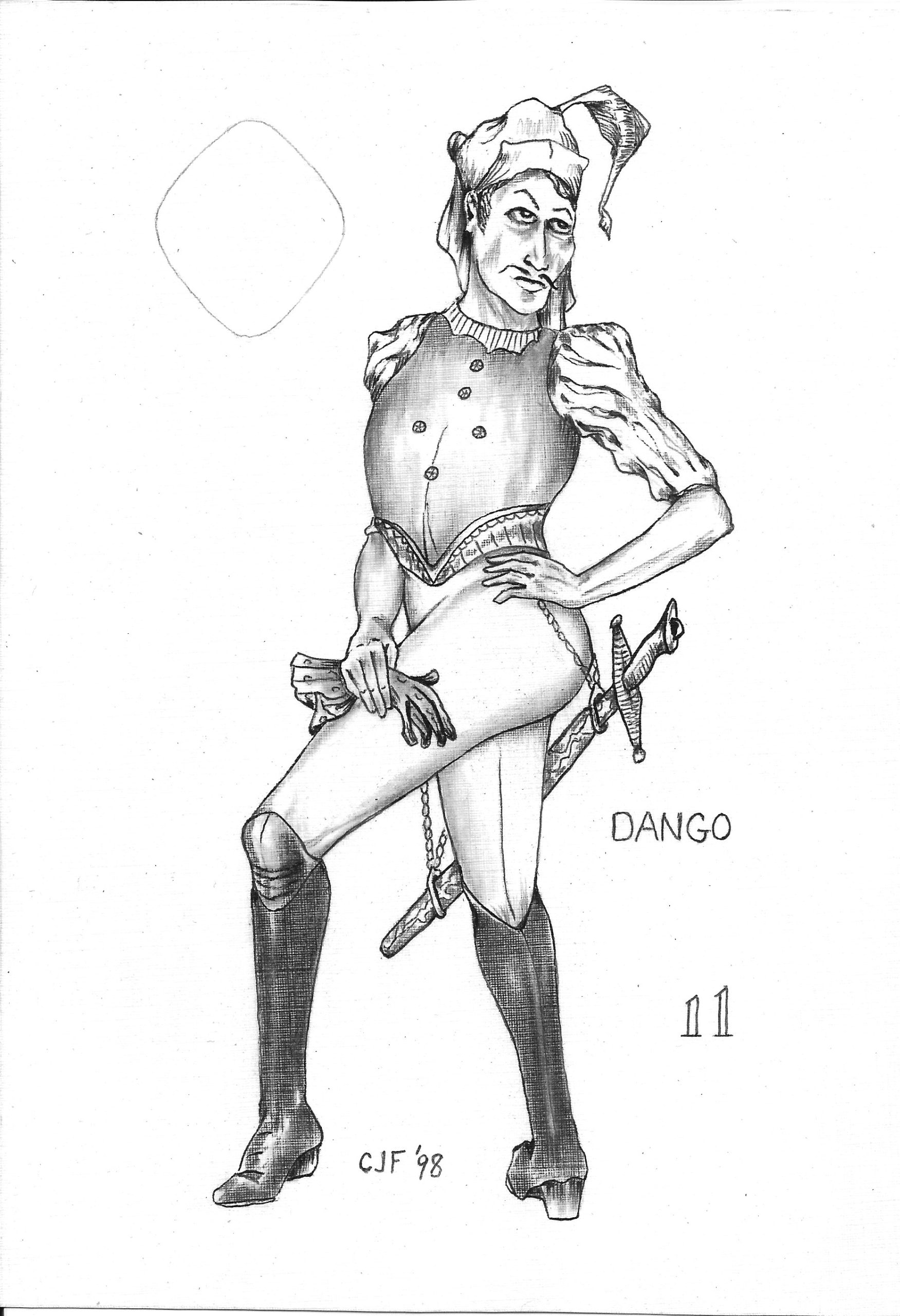 Dango Early — artwork by C.J. Freeman