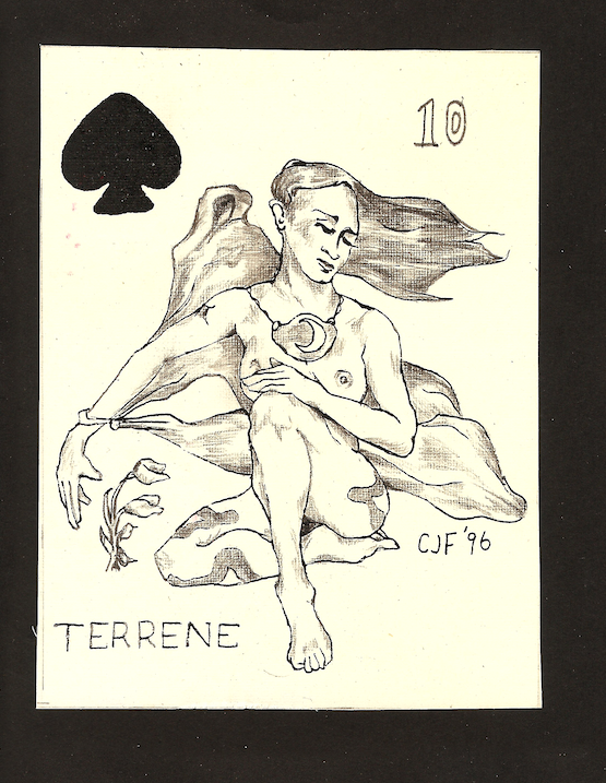 Lady of Spades — Terrene Fatefortune600 — artwork by C.J. Freeman
