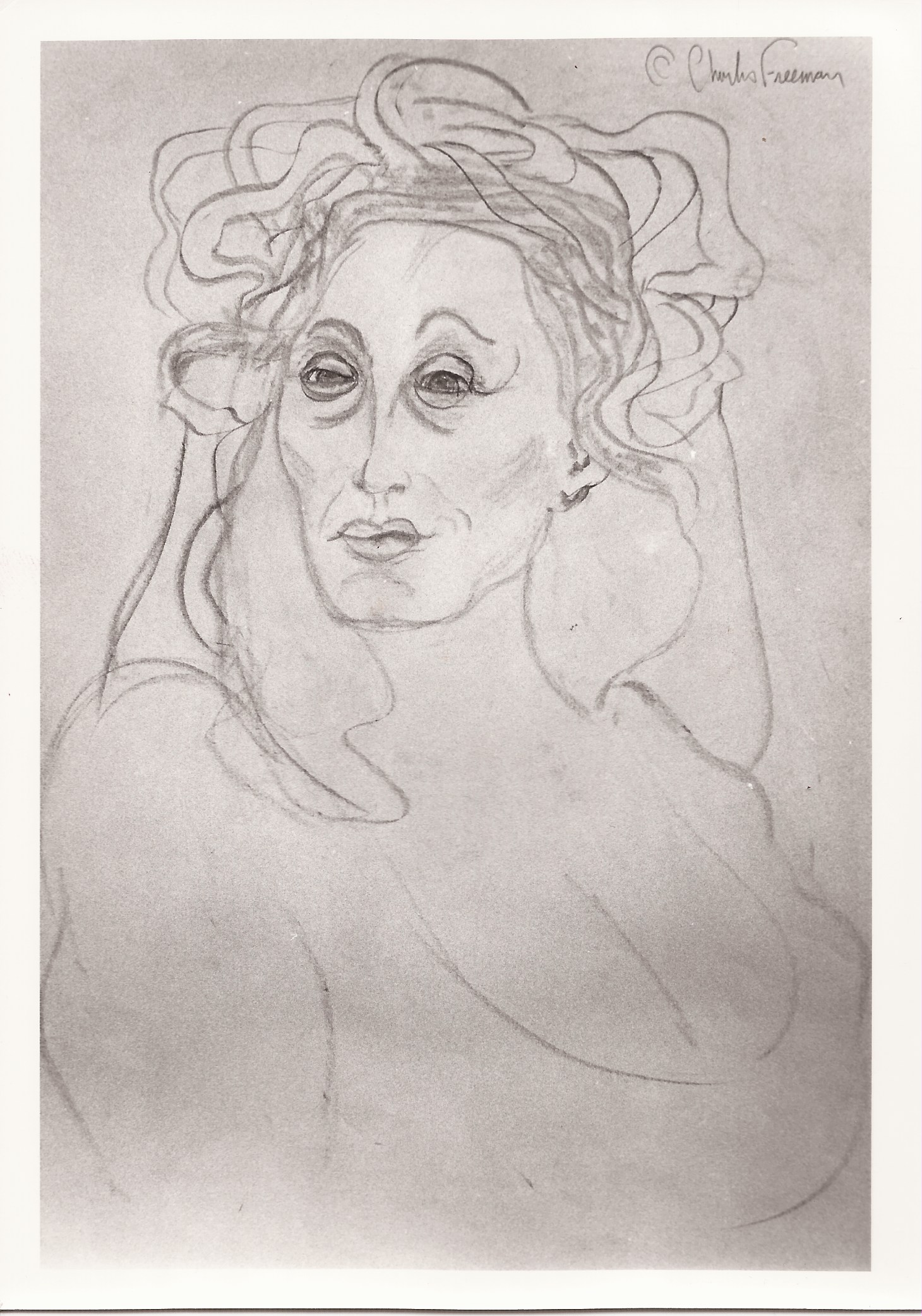 Queen of Spades — Medussa — artwork by C.J. Freeman