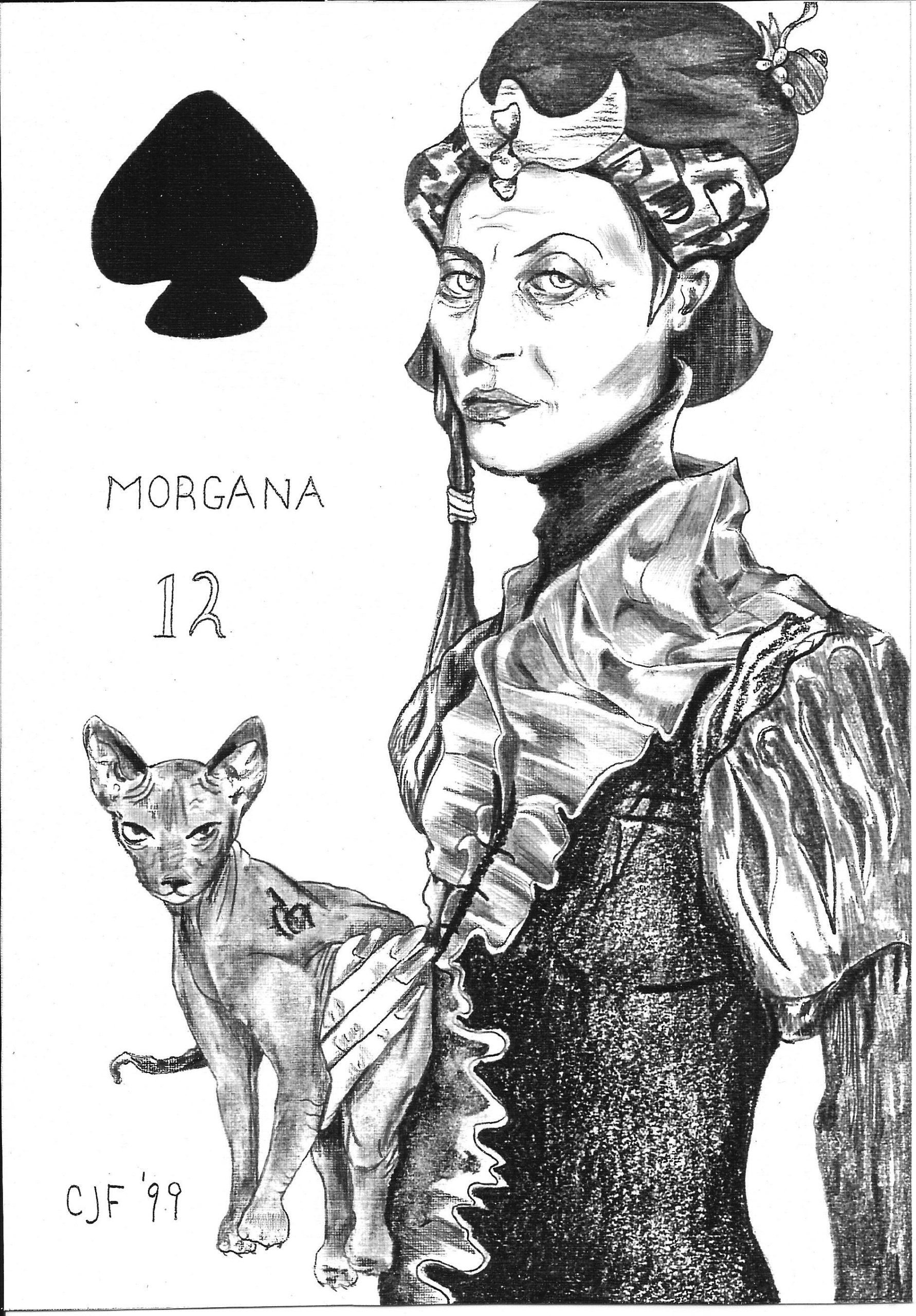 Queen of Spades — Lowerkb — artwork by C.J. Freeman