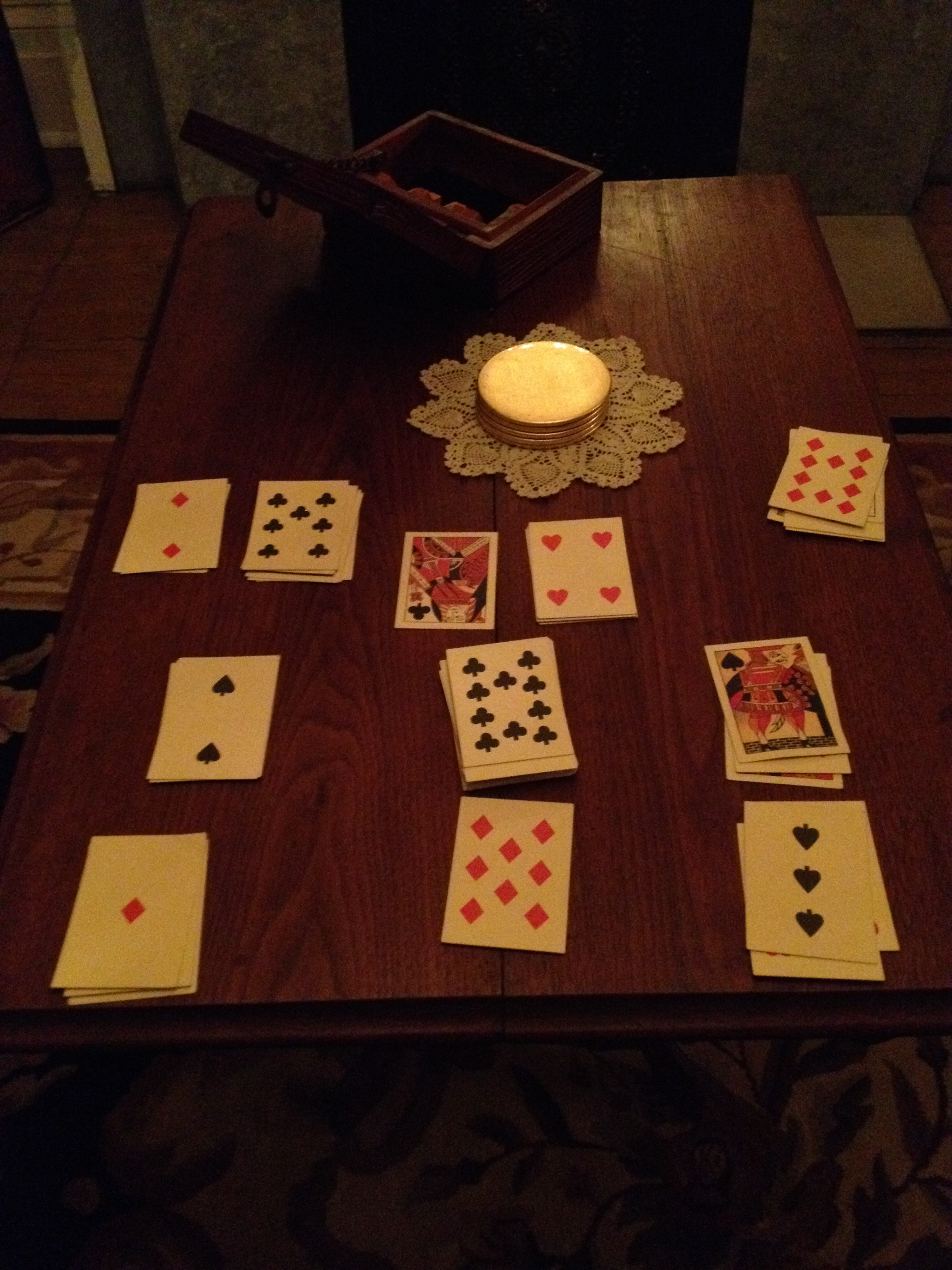 Cards in Mansion