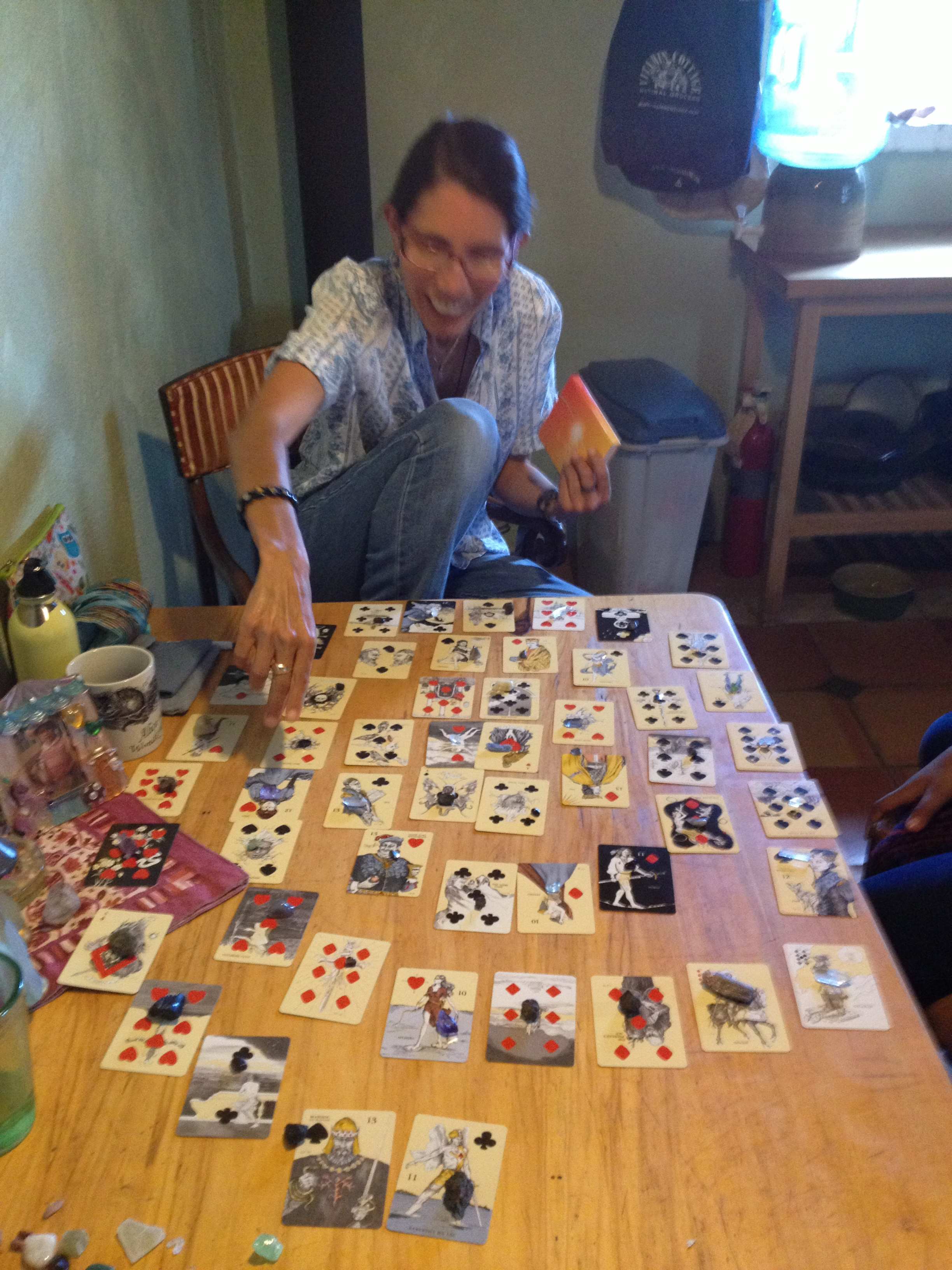 The Ammonite: A Card Layout for Solstice and Equinox